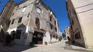 Walking The Narrow Streets of KRK Island [4k]