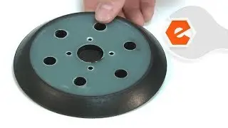Sander Repair - Replacing the Backing Pad (Ridgid Part # 305189001)