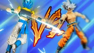 Goku vs Gogeta - Dragon ball stop motion