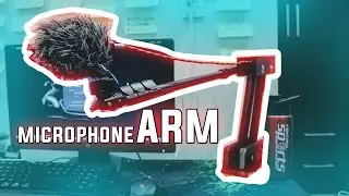 HOW TO MAKE A MICROPHONE ARM STAND 1st [tutorial]