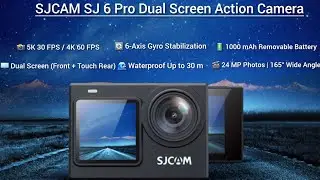 💥 Budget GoPro Killer? SJCAM SJ6 Pro Review | Raw Footage + No Mic Test | Day & Night | Worth it ?