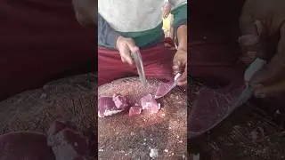 Trika boti cutting #food #streetfood