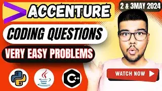 2 & 3 May 2024 Coding Questions Solution | TCS NQT Repeated Questions | 