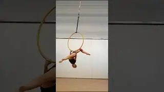 how to start a routine.                       ( the way I like It)#aerialhoop #aerialdance #training