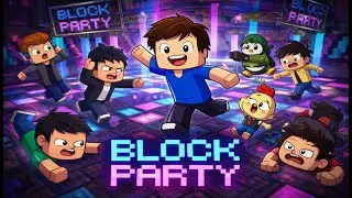 &iexcl;Caos total en block party! - Minecraft C/ Curvedframe66