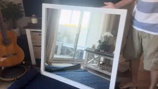 DIY Mirror Wooden Frame on a Budget: Easy & Affordable Build! #diy #woodworking 