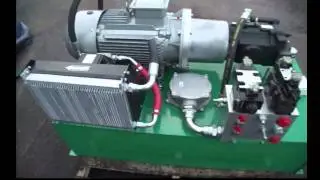 HORIZONTAL BALER 15KW HYDRAULIC POWERPACK