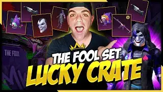 FOOL M4 LUCKY CRATE OPENING (30 materials!)| PUBG Mobile