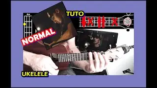 COMO Tocar 🎵 NORMAL de MORAD (UKELELE) Acordes y acompa&ntilde;amiento, TUTORIAL FACIL