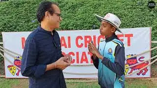 Young Cricketer Shares His Experience in the Giles Shield Cricket Tournament