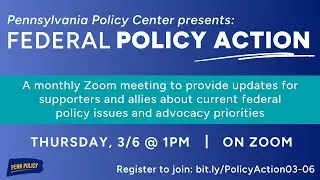 Federal Policy Action Call - w/Congressman Dwight Evans - March 2025