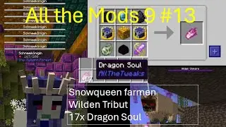 All the Mods 9 #13 Die Snowqueen muss dran glauben, Occultism, 18x Dragon Soul