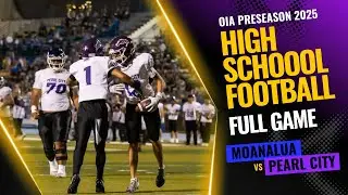 Hawaii High School Football Preseason - Moanalua vs Pearl City