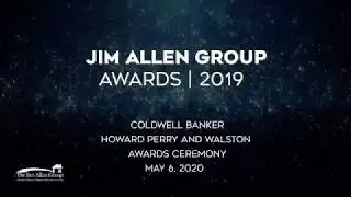 2019 Jim Allen Group Awards | Coldwell Banker Howard Perry and Walston