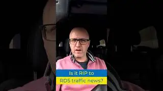 What has happened to RDS traffic announcements on the motorway?