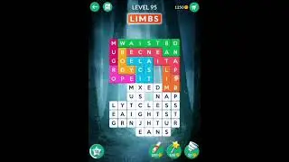Wordscapes SHAPES level 95 gameplay | Answer | Solution