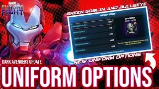 Green Goblin & Bullseye Uniform Options - Marvel Future Fight ( Pre-Update V660 )