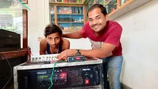 Box Crossover Connect With Amplifier ll How To Grow Box Pressure With Crossover Board ll Tms Babu