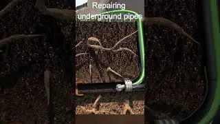 How underground pipes are repaired? #civilworks