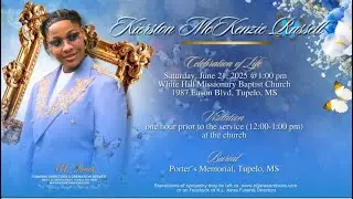 Homegoing Service for Kierston Russel