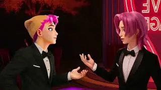 Secret Abby Saja x Mira in Wedding Rumi and Jinu K-pop Demon Hunters
