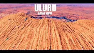 Uluru: Australia's rock Aerial view. Uluru-Kata Tjuta National Park  Australia. virtual tour.