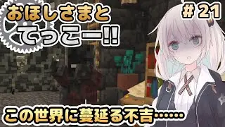 【Minecraft】おほしさまとてっこー!! #21 | この世界に蔓延る不吉…… 【紲星あかり実況】
