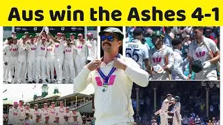 Australia win the Ashes with 4-1 || Travis Head || Mitchell Starc || cricket