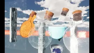 LIQUA Pro HDRP - Refraction and rain drops effects showcase