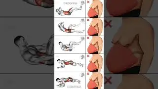 Abdominal muscle training #fitness #fitness tutorial #fitness for beginners #abs #shorts