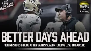 Saints have hope for the future despite loss to Falcons + Week 18 Studs and Duds