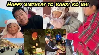 Happy birthday 🎂 to kanxi ko bhi, last day of mela day 5😅KanXa RocKs 😎🤘👊
