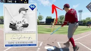 LOU GEHRIG HITS IT OVER A MILE!! MLB The Show 19 Gameplay