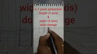 One Point Perspective To Create 3D effect #drawing #drawinglessons #art #drawingtutorials #sketch