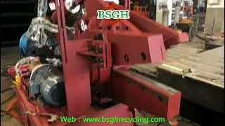 Alligator Shear |  BSGH Hydraulic Alligator Shears Cutter Machine AS-630 For Metal Scrap #shorts
