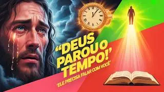 DEUS DIZ: DEUS PAROU O TEMPO POR 1 MINUTO PARA FALAR COM VOCÊ: O QUE ELE DISSE MUDARÁ SEU FUTURO