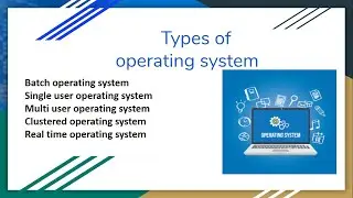 Types of operating system.... operating system tutorials