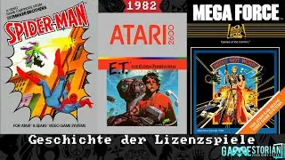Geschichte der Lizenzspiele 1982 #8 Spider-Man + E.T. The Extra-Terrestrial + Mega Force