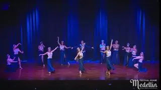 Escuela Yamil Annum Colombia|Festival Árabe Medellín 2024🧡Nuestro juramento #bellydance #danzaarabe 