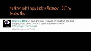 [TWITTER] Nichkhun 2PM and Alexander U-KISS talk about Victoria f(x) !!