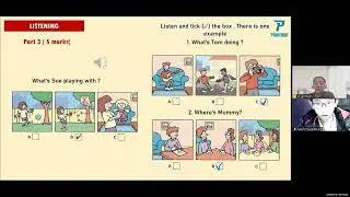 PK2512005 - Nguyễn Hoàng Bảo Anh - FUN FOR STARTERS - 7/1 - Unit 9 A + C: Listening + Writing + Read