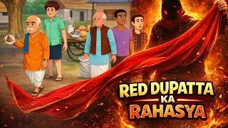 Red Dupatta Ka Rahasya 💥💥Magic Red Veil, The Red cloth😱