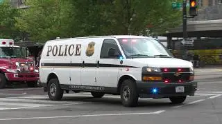 HI-LO SIREN | 5 x United States Secret Service + D.C. Metropolitan Police responding code 3