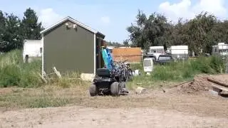 Whitetrash lawn mower jump