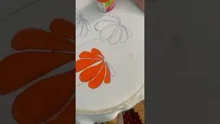 Fabric Painting #painting #fabricpainting #embroidery #art #designing #flowers #fashion #shorts