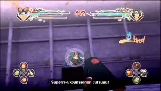 Naruto Generations Young Choji Super Expansion Jutsu