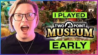 I Got EARLY ACCESS to play Two Point Museum – Let’s Build a Museum Empire!