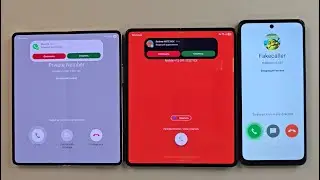 WhatsApp Incoming call& Double WhatsApp Fake call at the Same Time Samsung Galaxy Z Fold 3 Oppo A3X