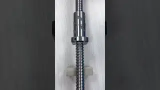 63mm diameter and 10mm lead ball screw #automobile#ballscrew #6310 #grinding