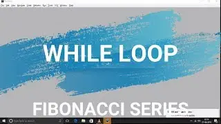 Fibonacci series in python using while loop [hindi]
